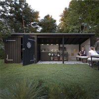 PLUS Nordic Multi Gartenhaus 14 m² - 3 Module...