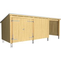 PLUS Nordic Multi Gartenhaus 14 m² - 3 Module...