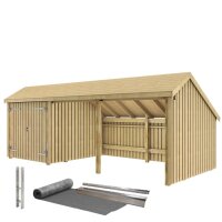 PLUS Multi Gartenhaus 15,5 m² - 3 Module...