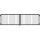 PLUS Basic Doppeltor - 300×85 cm - Schwarz