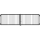 PLUS Basic Doppeltor - 300×85 cm - Schwarz
