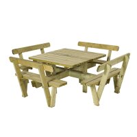 PLUS Kombimöbel - Rund & Eckig 237 x 237 x 72 /...