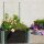 PLUS PIPE Hochbeet - 80 x 80 cm - Schwarz