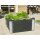 PLUS PIPE Hochbeet - 80 x 80 cm - Schwarz