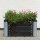 PLUS PIPE Hochbeet - 80 x 80 cm - Schwarz