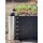PLUS PIPE Hochbeet - 80 x 80 cm - Schwarz