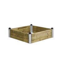 PLUS PIPE Hochbeete 140 x 140 cm - Druckimprägniert