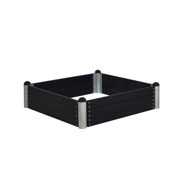 PLUS PIPE Hocheete - 140 x 140 cm - Schwarz