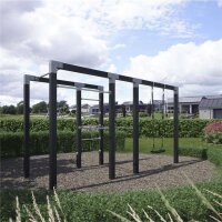 PLUS Outdoor Fitness - Modell 3 - Schwarz