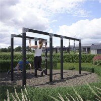 PLUS Outdoor Fitness - Modell 3 - Schwarz