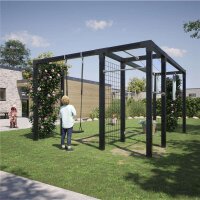 PLUS Daylife Modell 3 B: 108 cm - L: 369/306 cm - H: 208...