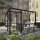 PLUS Daylife Modell 4 B: 108 cm - L: 369/297 cm - H: 208 Druckimprägniert NTR Kl. A farbgrundiert RAL 9005 Schwarz