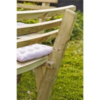 PLUS Kombimöbel rund mit Rückenlehne - Ø237 cm - Druckimprägniert