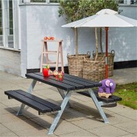 PLUS Alpha Junior Kombimöbel 118 cm - Schwarz