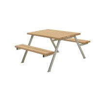 PLUS Alpha Kombimöbel 118x161x73/45 Thermowood