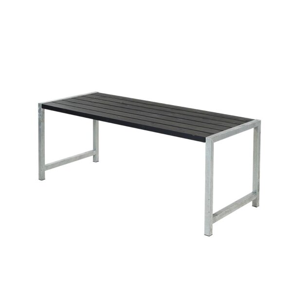 PLUS Plankentisch - 186 cm - Schwarz