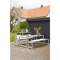 PLUS Plankenbank mit Rückenlehne 176 cm