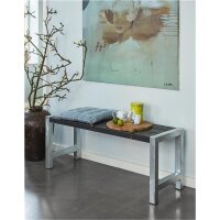 PLUS Cafébank - 127 cm - Schwarz
