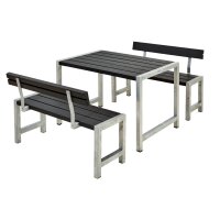 PLUS Cafégarnitur m / 2 Rückenlehne - 127 cm...