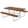 PLUS Classic Kombimöbel - 177 cm - Farbgrundiert Teak