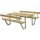 PLUS Wega Kombimöbel m/2 Rückenlehnen 177x185x76/45 Thermowood