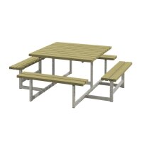 PLUS Picnic Kombimöbel - 200 cm - Druckimprägniert