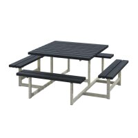 PLUS Picnic Kombimöbel - 200 cm - Schwarz