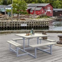 PLUS Picnic Kombimöbel - 200 cm - Graubraun