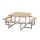 PLUS Picnic Kombimöbel 200x200x73/45 Thermowood