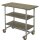 PLUS Urban Picknick Pflanz- / Grilltisch m / 2 Regalfächern - 100 cm - Graubraun