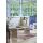 PLUS Rustikale Lattenbank 138 x 36 cm - Farbrundiert treibholz