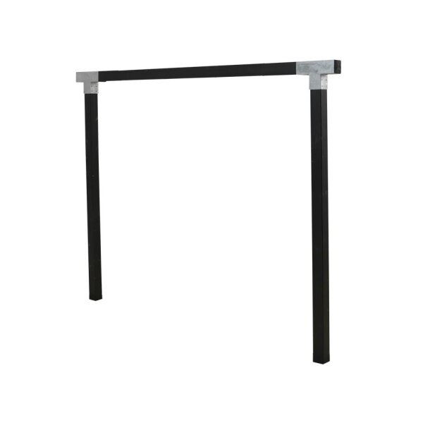 Plus Cubic Schaukelgestell exkl. Kabinerhaken 268x9x209 cm - exkl. Schaukelsitzen Druckimprägniert farbgrundiert RAL 9005 Schwarz