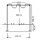PLUS Schaukelgestell Metall 246 x 9 x 203 cm  inkl. 2 Schaukelsitze