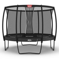 BERG Trampolin rund Champion Regular 330 Grau + Netz Deluxe
