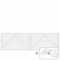 PLUS Tokyo Doppeltor inkl. Beschläge
