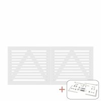 PLUS Tokyo Doppeltor inkl. Beschläge