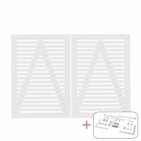 PLUS Tokyo Doppeltor inkl. Beschläge