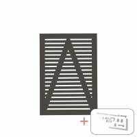 PLUS Tokyo Einzeltor inkl. Beschläge