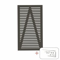 PLUS Tokyo Einzeltor inkl. Beschläge