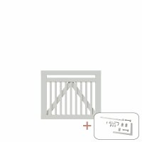 PLUS Linea Einzeltor inkl. Beschläge