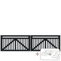 PLUS Linea Doppeltor inkl. Beschläge