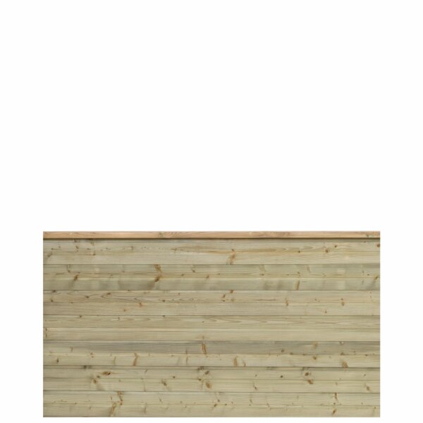 PLUS Plank Profil-Zaun