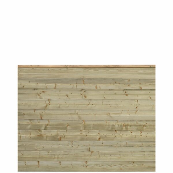 PLUS Plank Profil-Zaun