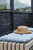 PLUS Plank Profil-Zaun inkl. Glas