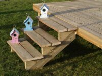 PLUS Treppenwange Holz 6-Stufen inkl. Beschläge