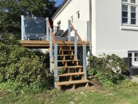 PLUS Treppenwange Holz 7-Stufen inkl. Beschläge