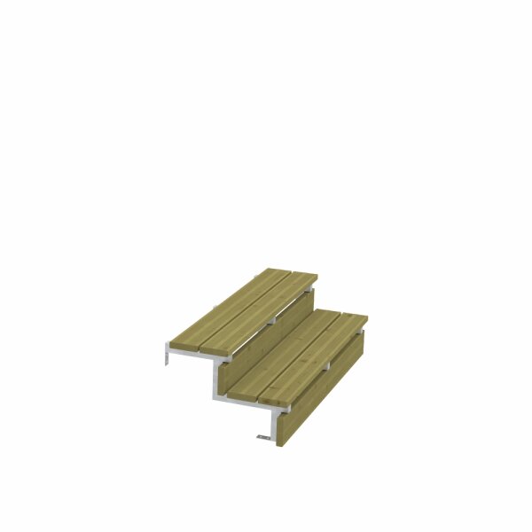 PLUS Terrassentreppe 2 Stufen