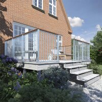 PLUS Terrassentreppe 4 Stufen