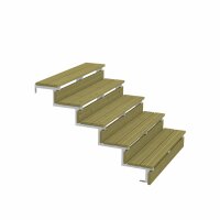PLUS Terrassentreppe 5 Stufen