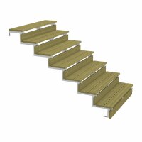 PLUS Terrassentreppe 7 Stufen